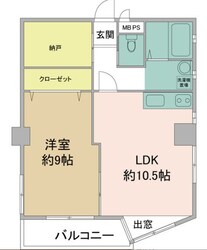 ダイアパレス阿波座の物件間取画像